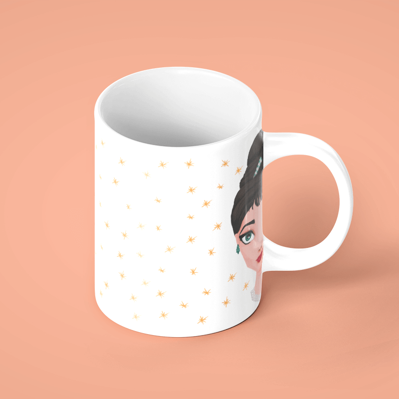 Caneca Holly Bonequinha de Luxo